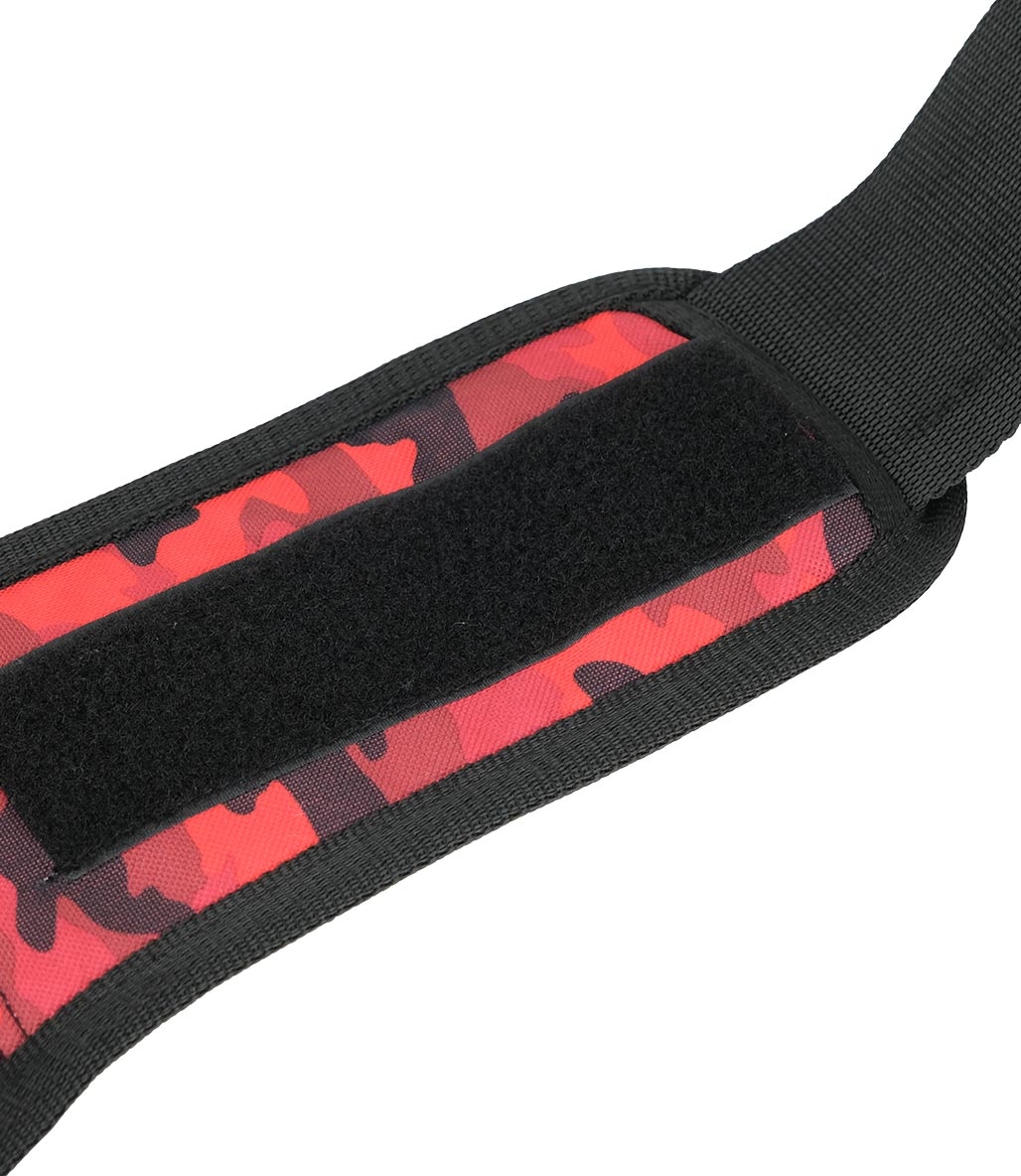 MuscleCloth PN-Core Ağırlık Kemeri Kırmızı Kamuflaj