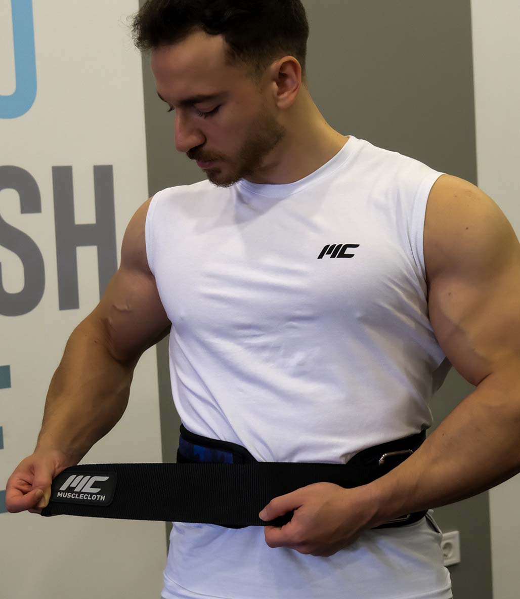 MuscleCloth PN-Core Ağırlık Kemeri Mavi Kamuflaj