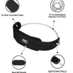MuscleCloth PN-X Dip Belt Ağırlık Kemeri Siyah