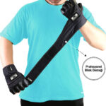 MuscleCloth Pro Fitness Ağırlık Eldiveni Siyah