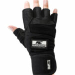 MuscleCloth Pro Fitness Ağırlık Eldiveni Siyah