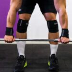 MuscleCloth Pro Knee Wraps Diz Bandajı 2’Li Paket – Cırt Bantlı Siyah