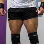 MuscleCloth Pro Knee Wraps Diz Bandajı 2’Li Paket – Cırt Bantlı Siyah