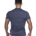 MuscleCloth Pro Stretch Kısa Kollu T-Shirt Lacivert