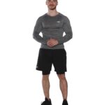 MuscleCloth Pro Stretch Uzun Kollu T-Shirt Füme