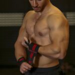 MuscleCloth Pro Wrist Wraps 2’li Paket Siyah Kırmızı