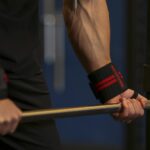 MuscleCloth Pro Wrist Wraps 2’li Paket Siyah Kırmızı