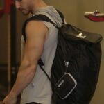 MuscleCloth Quick Dry Çantalı Spor Havlusu Siyah