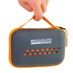 MuscleCloth Quick Dry Çantalı Spor Havlusu Turuncu