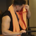 MuscleCloth Quick Dry Çantalı Spor Havlusu Turuncu