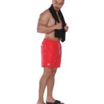 MuscleCloth Quick Dry Şort Mayo Kırmızı