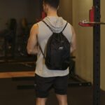 MuscleCloth Sackpack Spor Çanta Siyah