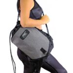 MuscleCloth Sackpack Spor Çanta Siyah Gri