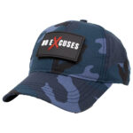 MuscleCloth Tactical Şapka Mavi Kamuflaj