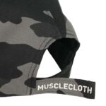 MuscleCloth Tactical Şapka Siyah Kamuflaj