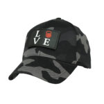 MuscleCloth Tactical Şapka Siyah Kamuflaj