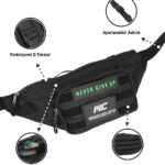 MuscleCloth Tactical Cross Bag Omuz Çantası Siyah