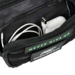 MuscleCloth Tactical Cross Bag Omuz Çantası Siyah Kamuflaj