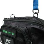 MuscleCloth Tactical Cross Bag Omuz Çantası Siyah Kamuflaj