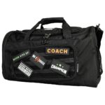 MuscleCloth Tactical Duffel Bag Silindir Çanta Siyah