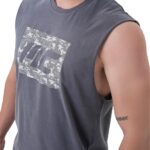 MuscleCloth Tactical Kolsuz T-Shirt Füme