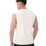 MuscleCloth Tactical Kolsuz T-Shirt Kırık Beyaz