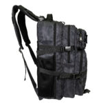 MuscleCloth Tactical Sırt Çantası Siyah Kamuflaj