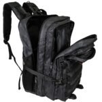 MuscleCloth Tactical Sırt Çantası Siyah Kamuflaj