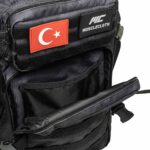 MuscleCloth Tactical Sırt Çantası Siyah Kamuflaj