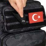 MuscleCloth Tactical Sırt Çantası Siyah Kamuflaj