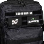 MuscleCloth Tactical Sırt Çantası Siyah Kamuflaj