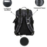 MuscleCloth Tactical Sırt Çantası Siyah Kamuflaj