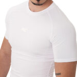 MuscleCloth Tech Kısa Kollu T-Shirt Beyaz