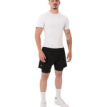 MuscleCloth Tech Kısa Kollu T-Shirt Beyaz