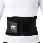 MuscleCloth Termal Korseli Ağırlık Kemeri Siyah