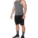 MuscleCloth Training Alpha Şort Siyah