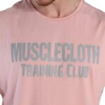 MuscleCloth Training Club Drop Arm Kolsuz T-Shirt Somon