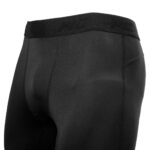 MuscleCloth Training Erkek 3/4 Tayt Siyah