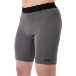 MuscleCloth Training Erkek Şort Tayt Füme