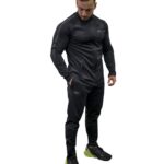MuscleCloth Training Stretch Eşofman Takımı Siyah