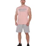 MuscleCloth Training Stretch Şort Açık Gri