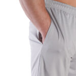 MuscleCloth Training Stretch Şort Açık Gri