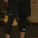 MuscleCloth Training Stretch Şort Siyah