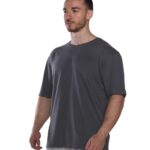 MuscleCloth Washed Oversize T-Shirt Füme