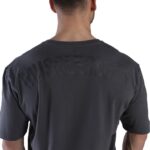 MuscleCloth Washed Oversize T-Shirt Füme