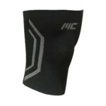 MuscleCloth Elastik Spor Dizlik Tekli Paket Siyah