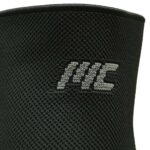 MuscleCloth Elastik Spor Dizlik Tekli Paket Siyah