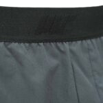 MuscleCloth Performance 2 In 1 Erkek Taytlı Şort Gri Siyah