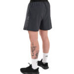 MuscleCloth Performance 2 In 1 Erkek Taytlı Şort Gri Siyah