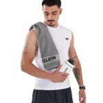 MuscleCloth Spor Havlu Gri
